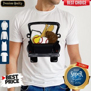 Nice Softball Baseball Car T-Shirt