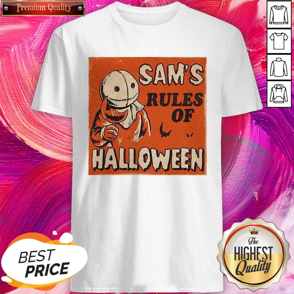 Super Nice Sam’s Rules Of Halloween Shirt