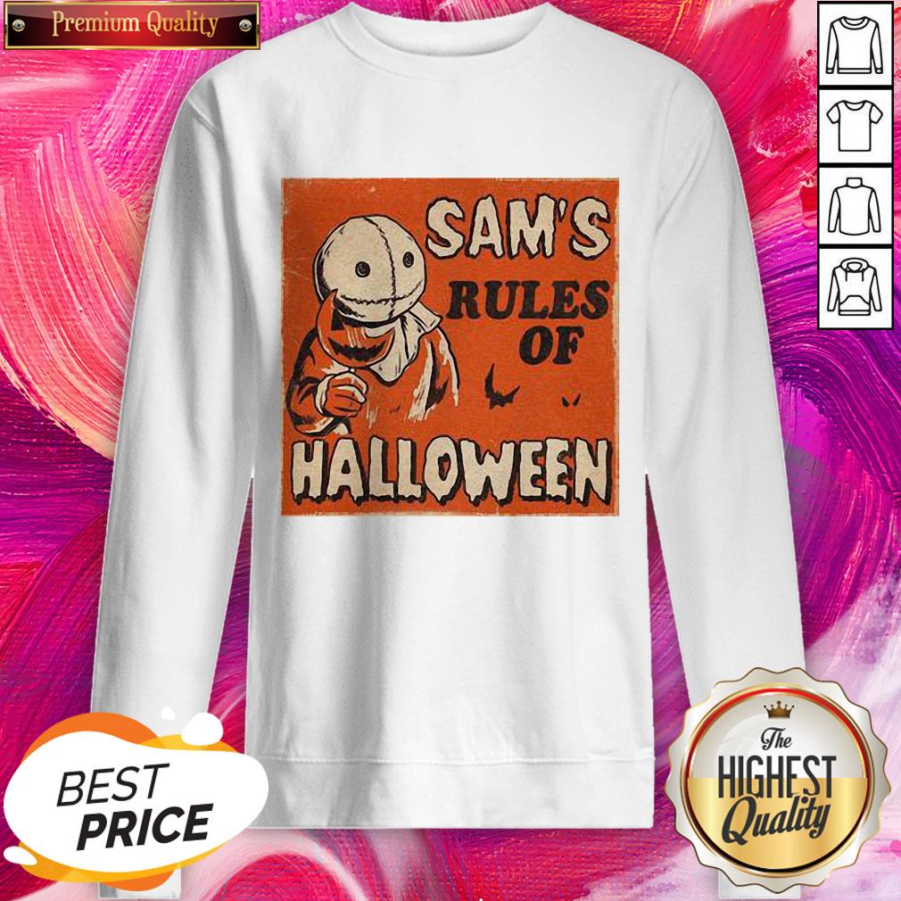Super Nice Sam’s Rules Of Halloween Shirt