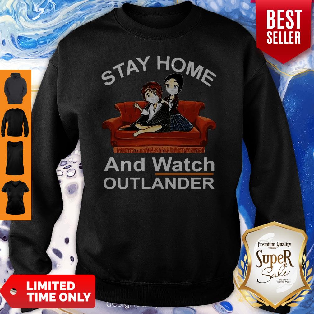 Official Stay Home And Wat Outlander Shirt