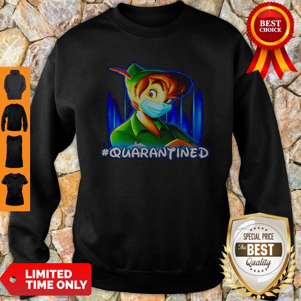 Premium Peter Pan Mask #Quarantined Coronavirus Shirt