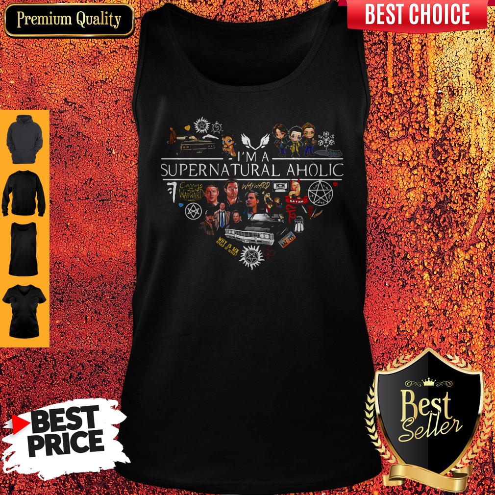 Awesome Heart I’m A Supernatural Aholic Shirt