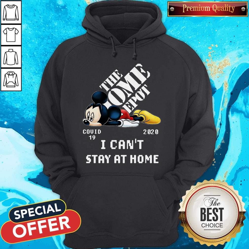 The Home Depot Mickey Mouse Covid 19 2020 I Can’t Stay At Home Shirt