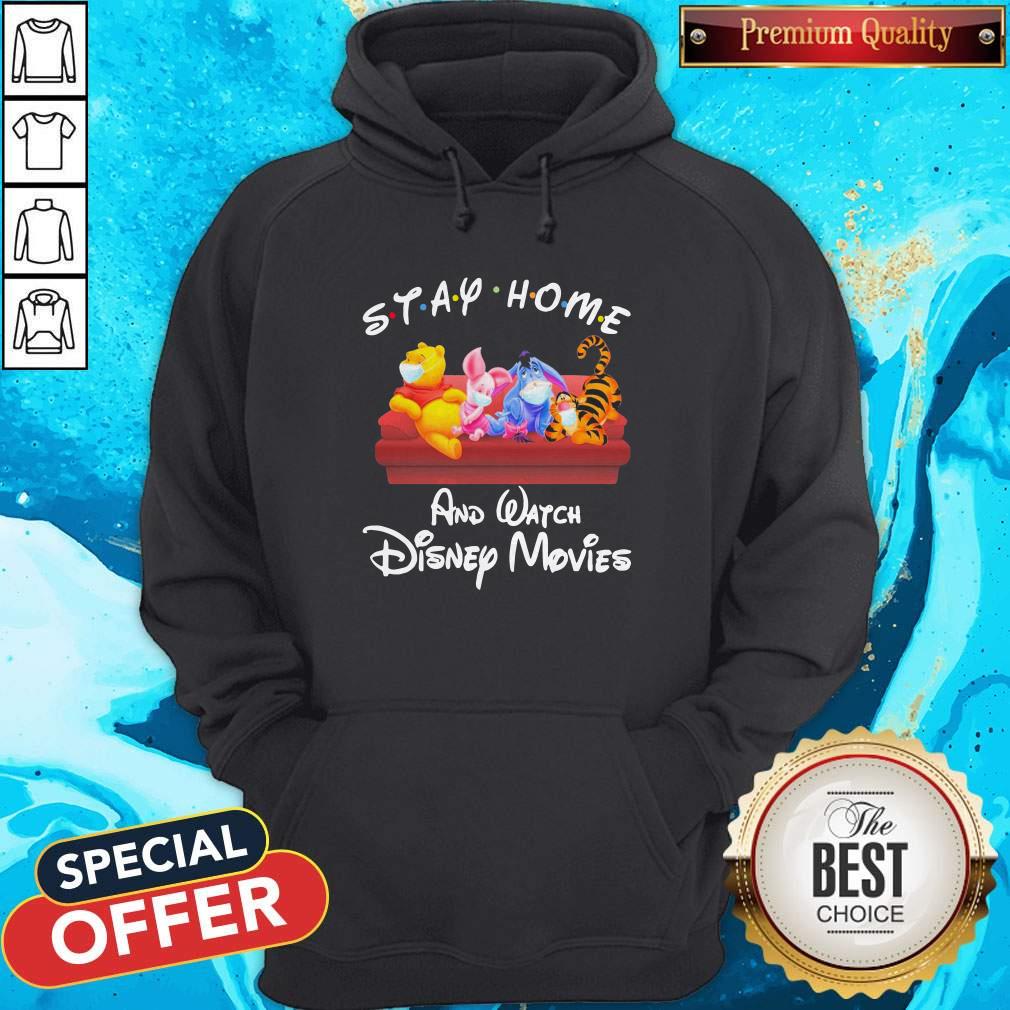 The Winnie The Pooh Face Mask Stay Home And Watch Disney Movies Shirt
