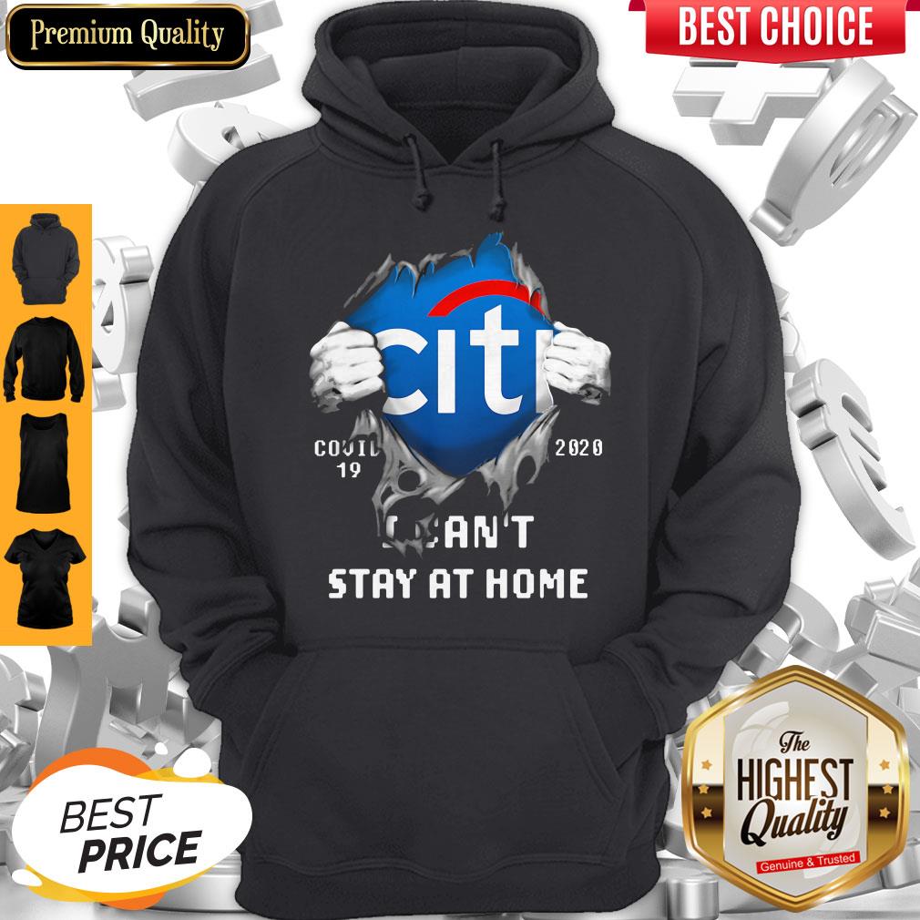 Top Blodd Insides Citibank Covid-19 2020 I Can't Stay At Home Shirt