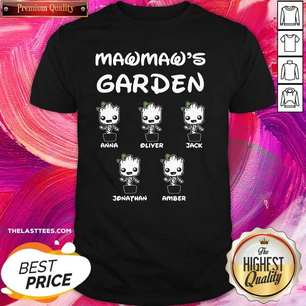 Top Mawmaw’s Garden Groot Anna Oliver Jack Jonathan Amber Shirt