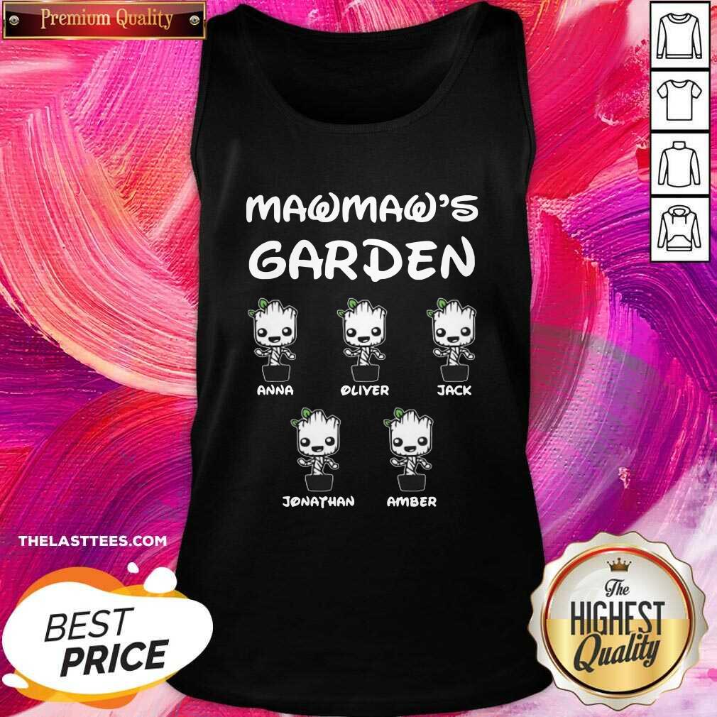 Top Mawmaw’s Garden Groot Anna Oliver Jack Jonathan Amber Shirt