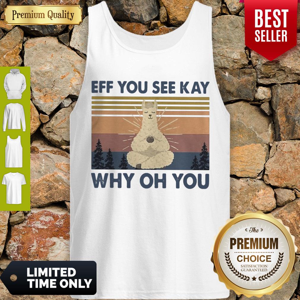 Top Sheep Yoga Eff You See Kay Why Oh You Vintage Shirt