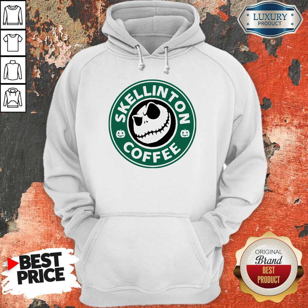 Top Skellington Coffee Shirt