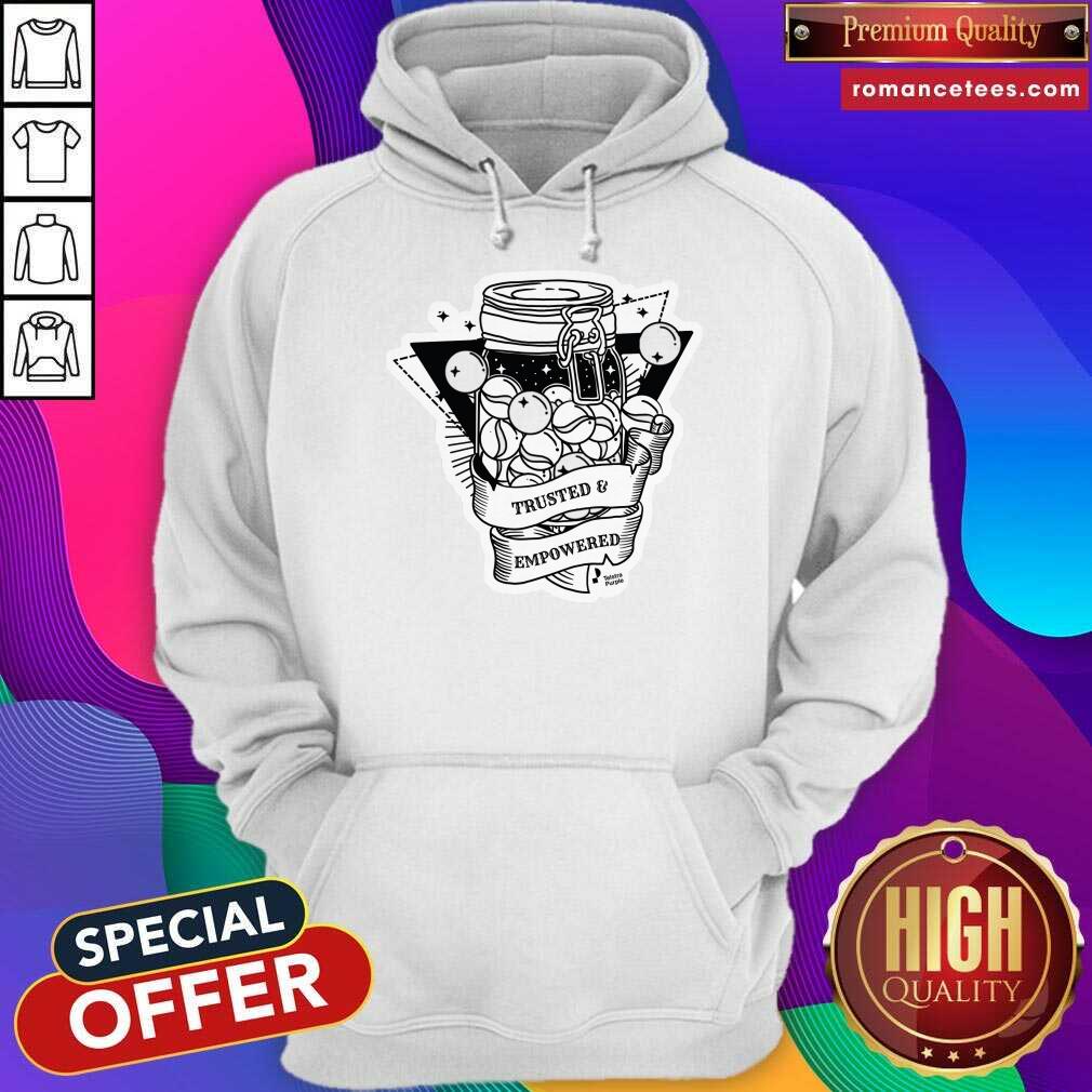 Trusted And Empowered Telstra Purple Shirt