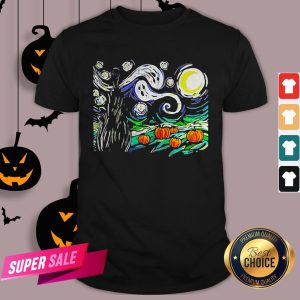 Official Halloween Starry Night Shirt