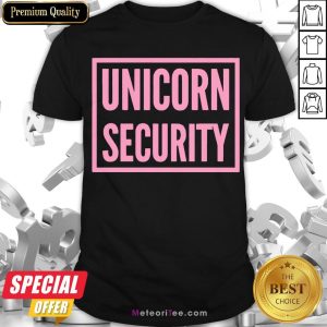 Funny Unicorn Security Halloween Unicorn Parent Shirt