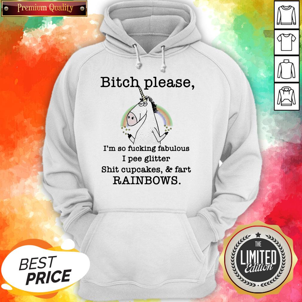 Unicorn Bitch Please I’m So Fucking Fabulous I Pee Glitter Shirt