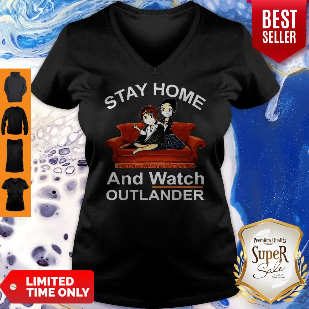 Official Stay Home And Wat Outlander Shirt