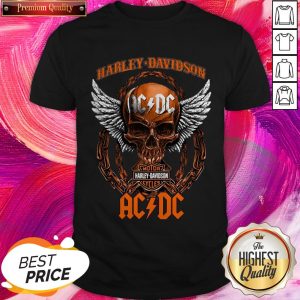 Fantastic Skull Motor Harley Davidson AC DC Halloween Shirt