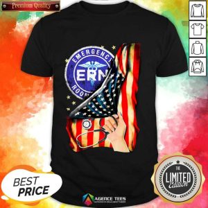 Hot Emergency Room And American Flag Shirt