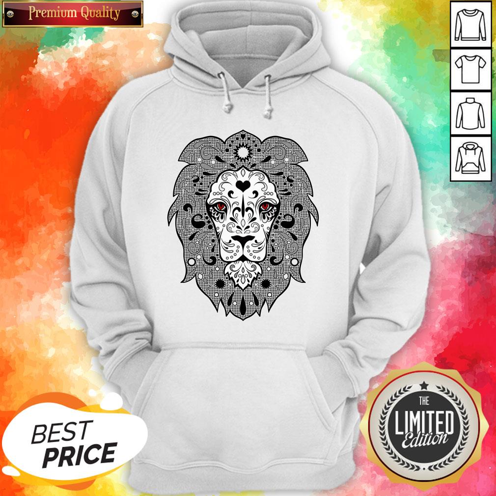 Vecta Lion Day Of The Dead Dia De Los Muertos Shirt