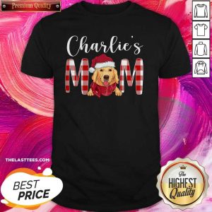 Perfect Golden Retriever Charlie’s Mom Christmas Shirt