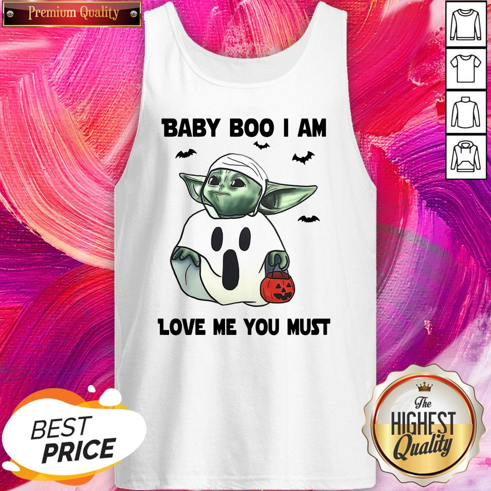 Wonderful Baby Yoda Baby Boo I Am Love Me You Must Shirt