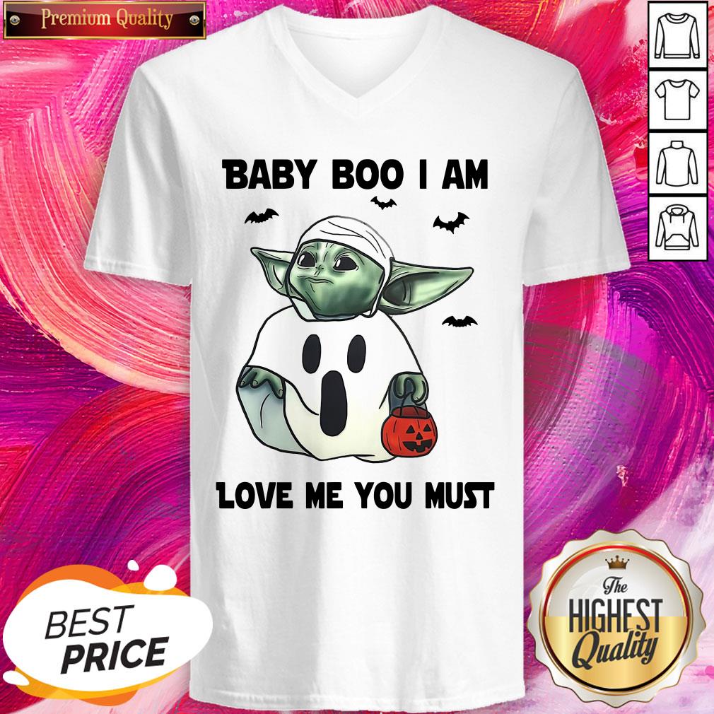 Wonderful Baby Yoda Baby Boo I Am Love Me You Must Shirt