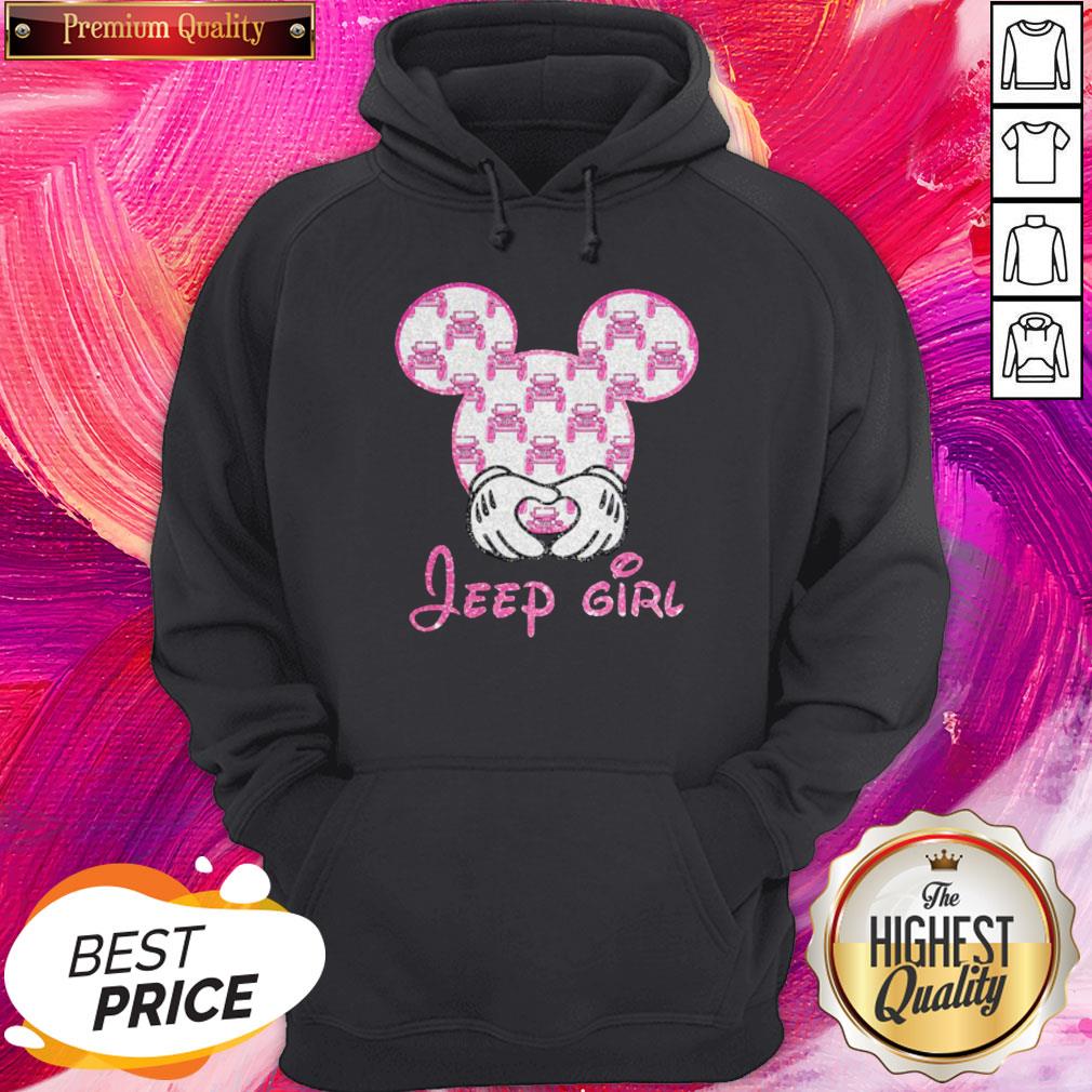 Wonderful Mickey Mouse Love Jeep Girl Diamond Shirt