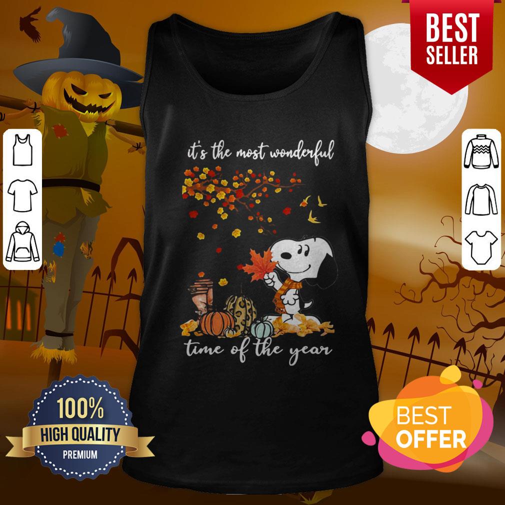 Wonderful Snoopy It’s The Most Wonderful Time Of The Year Halloween Shirt