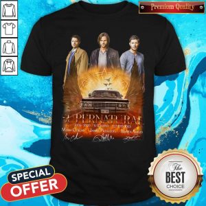 Supernatural 2005 2020 15 Seasons 327 Episodes Signatures Shirt