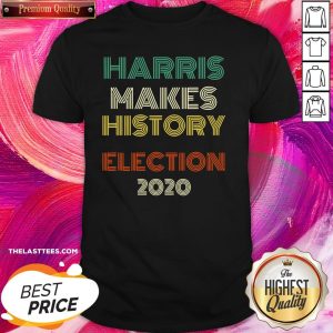 Great Harris Makes History Biden Election 2020 Vintage Shirt
