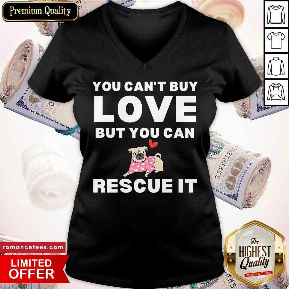 You Can't Buy Love But You Can Bug Dog Rescue It Shirt