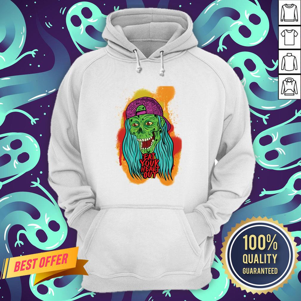 Zombie Chick Eat Your Heart Out Dia De Los Muertos Day Dead Shirt