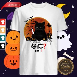 Pretty Nani Cat Killer Moon Halloween Shirt