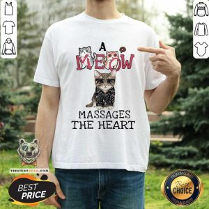 A Meow Massages The Heart Shirt
