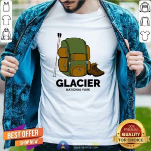 Skating Glacier National Park Shirt