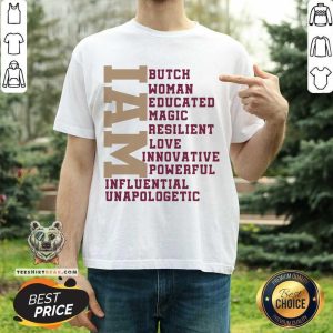 Nice I Am Feminist Woman Educated Magic Intelligent Love Shirt