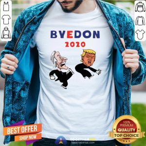 Funny Joe Biden Kicking Trump ByeDon 2020 President Shirt
