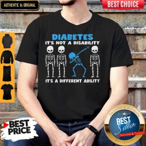 Official Diabetes It's A Different Ability Shirt