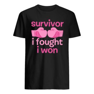 Survivor Boxing I Fought I Won Shirt