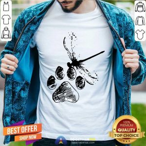 Awesome Dogs And Dragonflies Shirt