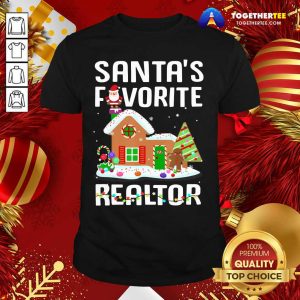 Nice Santa’s Favorite Realtor Anti Covid-19 Merry Christmas 2020 Shirt