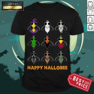 Bees Happy Hallobee Halloween Shirt