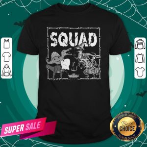 Happy Halloween Dinosaur Witch Squad Shirt