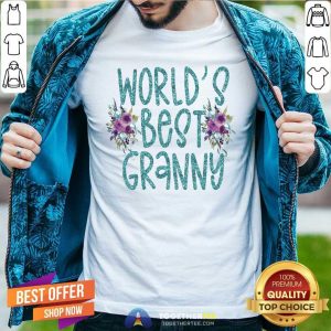 Awesome Worlds Best Granny Flower Shirt