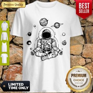 Awesome Astronaut Yoga Spiritual Space Shirt