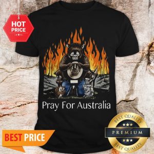 Official Bushfires Bears Animal People Pray For Australia Shirt