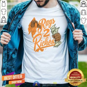 Colorful Rags To Riches Air Jordan Retro 11 Shirt