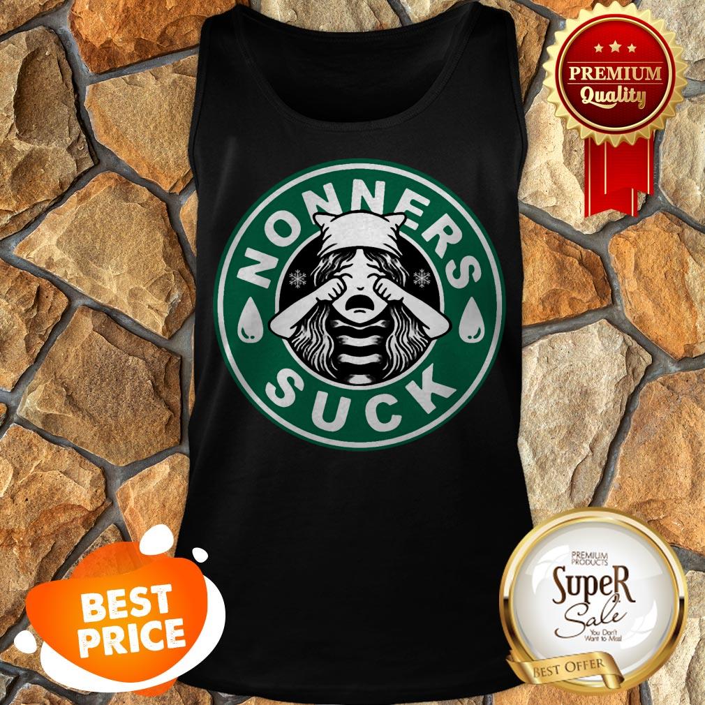 Nice Starbucks Logo Nonners Suck shirt