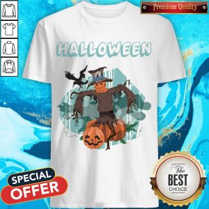 Funny Pumpkin Head Dummy Halloween Shirt