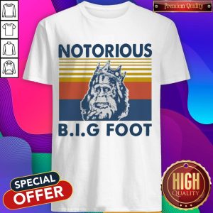 Notorious Big Bigfoot Vintage Shirt