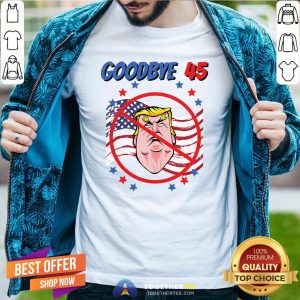 Grateful Byedon Goodbye 45 Trump American Flag Shirt