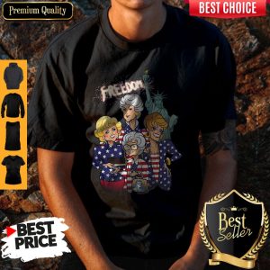 American Ben Drankin The Golden Girl Freedom Shirt
